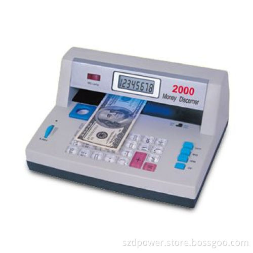 Money/Bill Detector, with Replaceable UV Tube and Magnetic Printing, Compatible with Banknotes